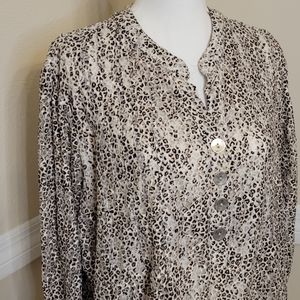 COPY - 🐆 Lace and Leopard blouse